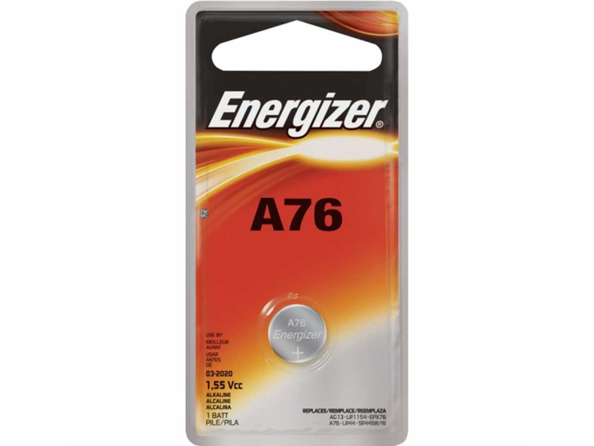 Pilas de botón alcalinas Energizer A76