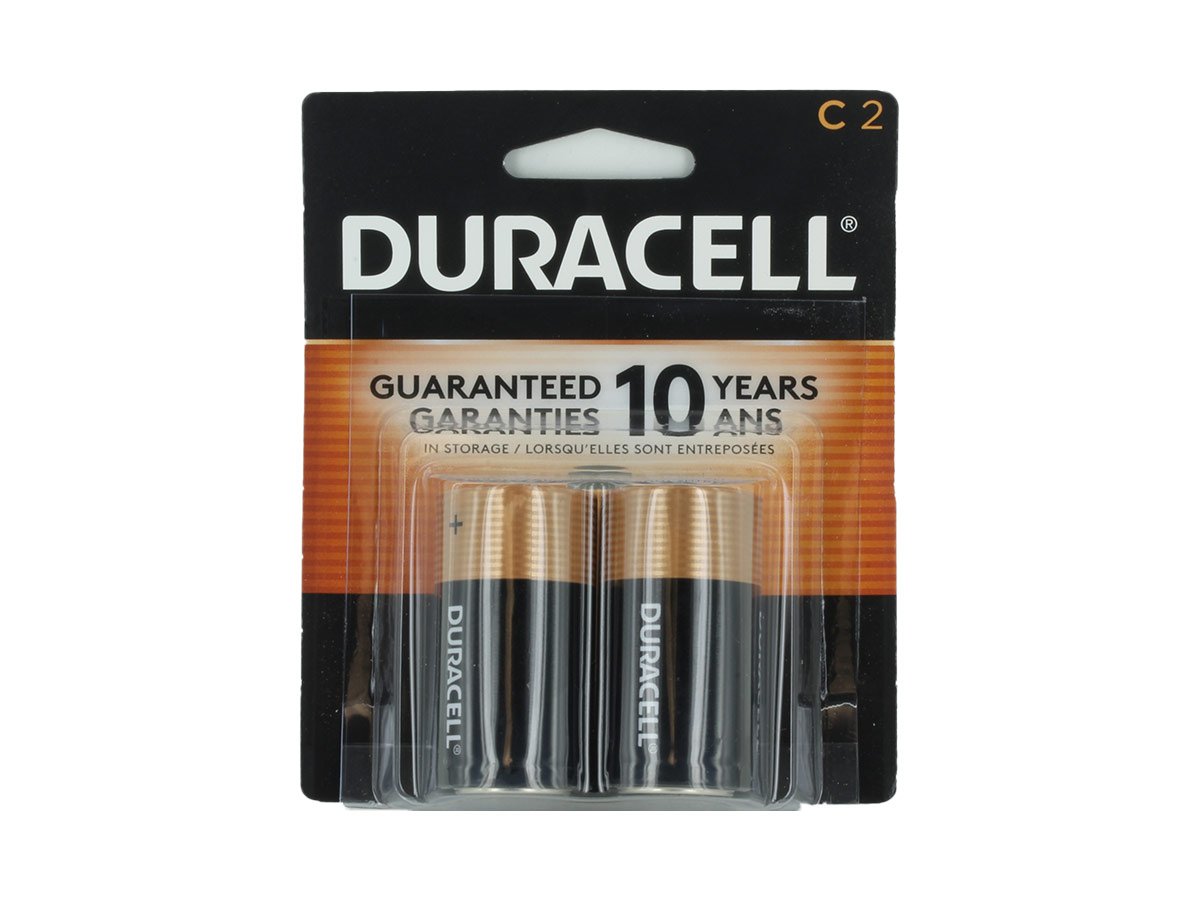 Tarjeta de detalle Duracell Coppertop C alcalina