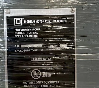 Placa de gabinete Square D Model 6