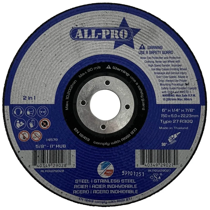 Discos de desbaste y abrasivos
