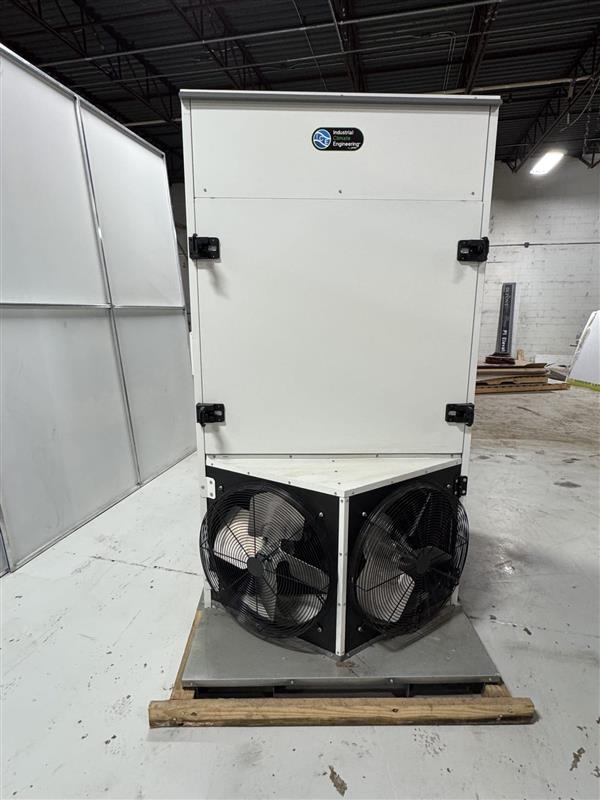 Rear fan section of Marvair ICE CGA3150 unit