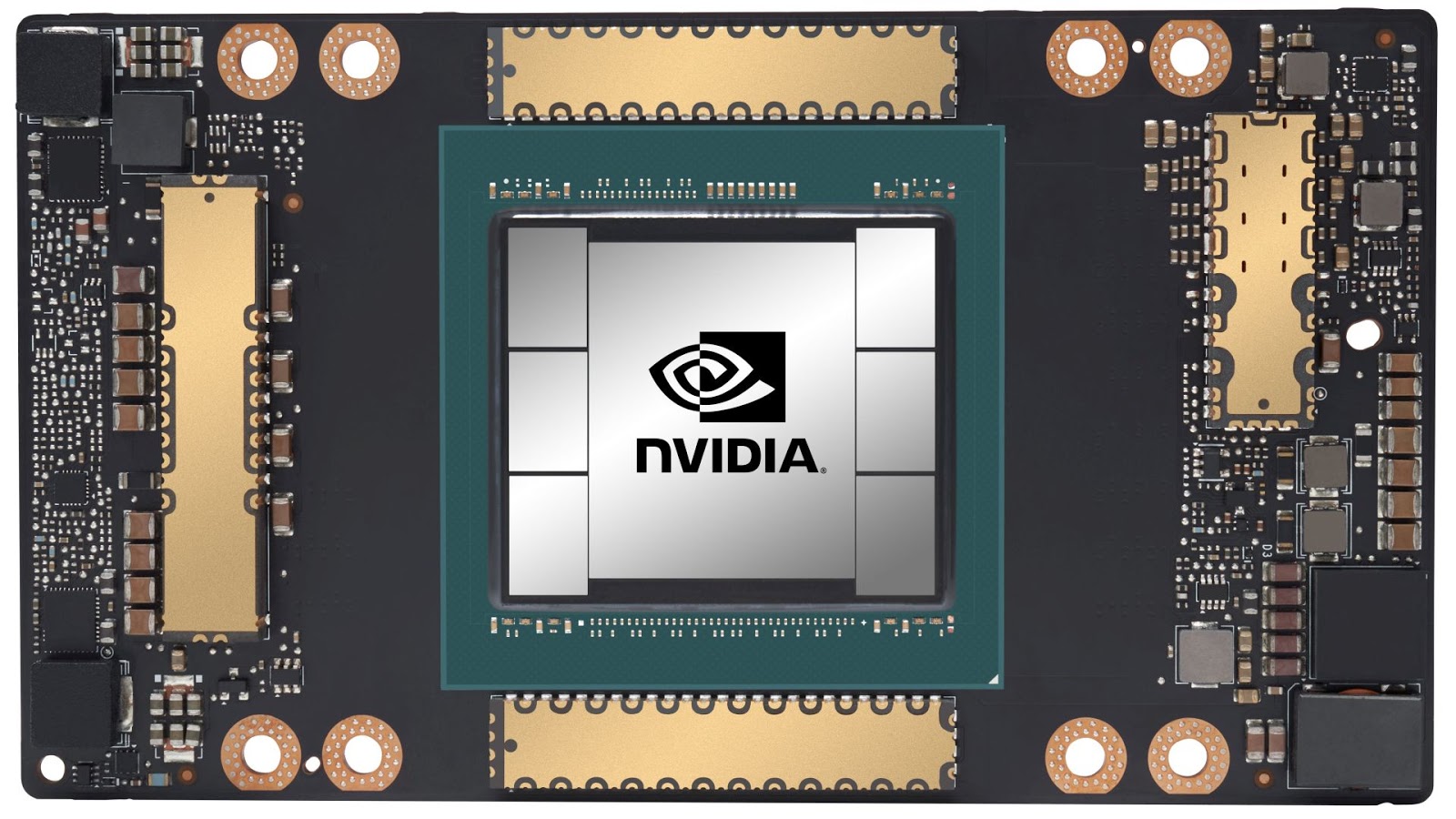 Módulo NVIDIA A100 SXM4, imagen de producto del fabricante