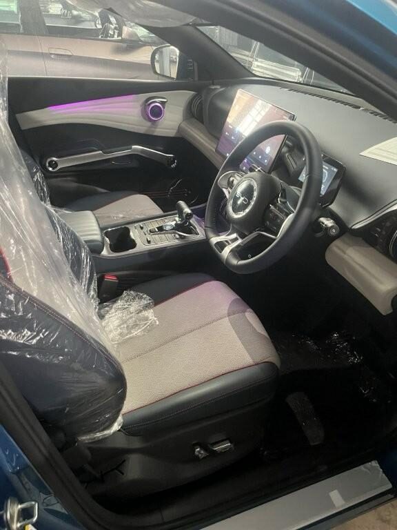 Factory protective plastic intact on brand-new BYD interior