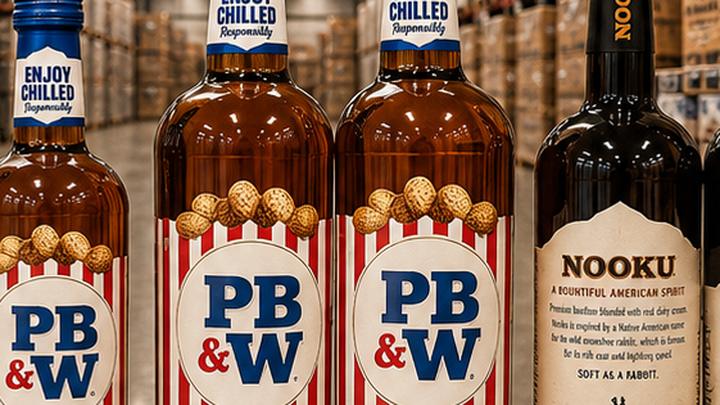 PB&W Whiskey & Bourbon Cream