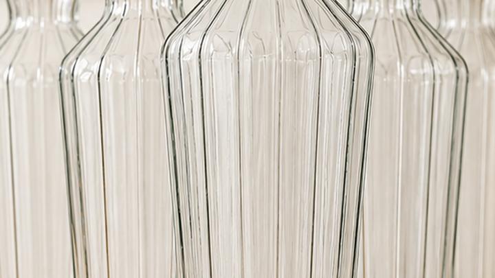 Target Threshold Ribbed Glass Vases